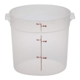Contenitore graduato Cambro RFS6PP190 CAMROUNDS Traslucido Contenitore graduato (ord.min.1.00unità)