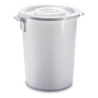 Bidone Bidone Giganplast 2750P3F+9060P2 CORALLO con coperchio Neutro (ord.min.1.00 unità)