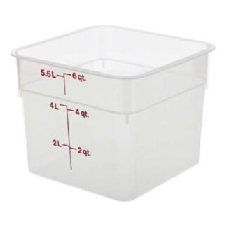 Contenitore graduato Contenitore graduato Cambro 6SFSPP190 CAMSQUARES Traslucido (ord.min.1.00 unità)