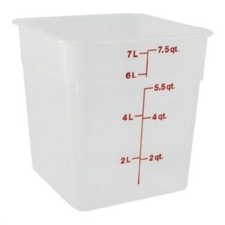 Contenitore graduato Contenitore graduato Cambro 8SFSPP190 CAMSQUARES Traslucido (ord.min.1.00 unità)