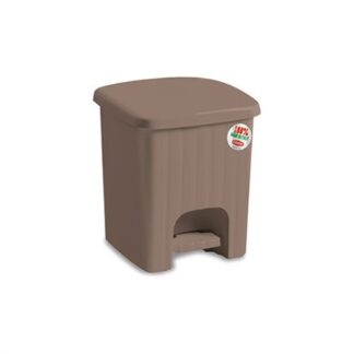 Pattumiera bagno Pattumiera bagno Stefanplast 38523 PEDALINA coperchio a pedale Tortora (ord.min.1.00 unità)