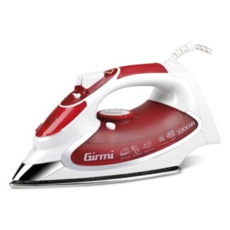 Ferro stiro vapore Ferro stiro vapore Girmi ST5000 STEAM IRON White e Red (ord.min.1.00 unità)