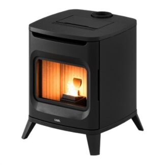 Stufa pellet Stufa pellet Cadel 7023038 HUBLOT 6 Up Twin Black (ord.min.1.00 unità)