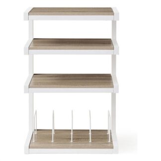 Mobile HI FI Mobile HI FI Norstone NORESSHFVWTOK ESSE HiFi Vinyl Oak e White (ord.min.1.00 unità)