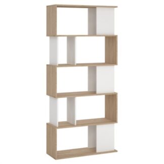 Libreria Libreria Tvilum 71735PHL49 MAZE Jackson hickory e White (ord.min.1.00 unità)