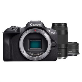 Fotocamera mirrorless Canon 6052C120 EOS R100 Kit RF S 18 45mm F4,5 6, Fotocamera mirrorless (ord.min.1.00unità)