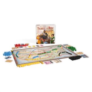 Gioco di società Gioco Asmodee 8715 Ticket to ride (ord.min.1.00 unità)