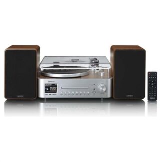 Compatto HI FI Compatto HI FI Lenco MC SERIES MC 860WDSI Bluetooth Wood e Silver (ord.min.1.00 unità)