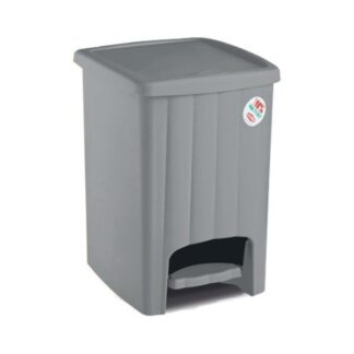 Pattumiera Pattumiera Stefanplast 21269 MARGHERITA a pedale Stone grey (ord.min.1.00 unità)
