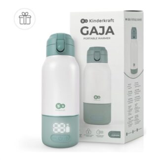 Scaldabiberon Kinderkraft KEGAJA00GRE0000 GAJA portatile e thermos 2 i Scaldabiberon (ord.min.1.00unità)