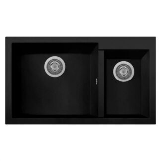 Lavello Telma ON8620N6 CUBE Deep Black Lavello (ord.min.1.00unità)