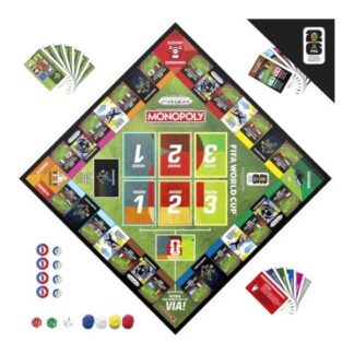 Gioco di società Gioco Hasbro G2633103 MONOPOLY Panini Prizm Fifa World Cup (ord.min.1.00 unità)