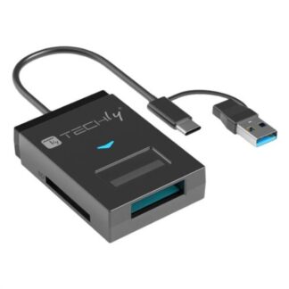 Docking hard disk Docking hard disk Techly 622998 IADAP USB32 SSDTF Black (ord.min.1.00 unità)