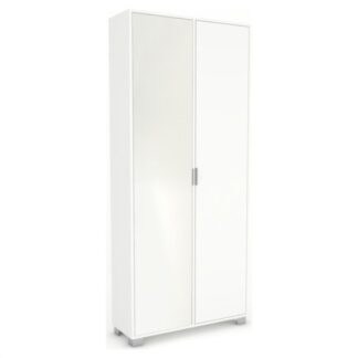 Armadio multiuso Armadio Sarmog A7418BNSPI QUADRANTE 7418 Bianco neve e Specchio (ord.min.1.00 unità)