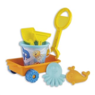 Set sabbia Set gioco sabbia Androni Giocattoli 6997 FISH HAPPY FISH Carrello con (ord.min.1.00 unità)