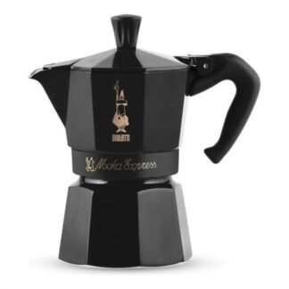 Caffettiera Caffettiera Bialetti 0008002 MR MOKA EXPRESS Monogram omino Nero (ord.min.1.00 unità)