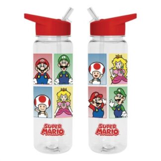 Borraccia Pyramid International PDB27780 SUPER MARIO con cannuccia Cle Borraccia (ord.min.1.00unità)
