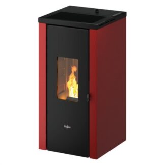 Stufa pellet Stufa pellet Pegaso 7024042 VERA 7 UP T2 Red (ord.min.1.00 unità)