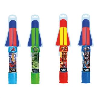 Gioco mare Gioco mare Ods 940594 SUNDAY Razzo Pump Rocket Marvel Assortito (ord.min.1.00 unità)