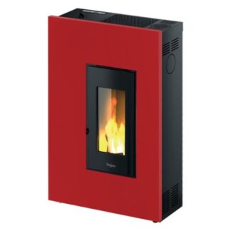 Stufa pellet Stufa pellet Pegaso 7025145 MADISON 5 T2 Red (ord.min.1.00 unità)