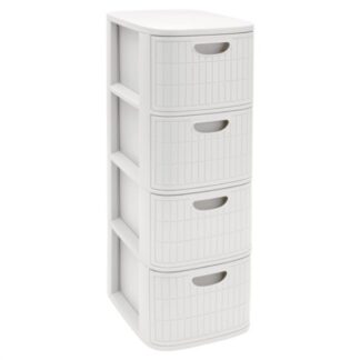 Cassettiera salvaspazio Cassettiera salvaspazio Stefanplast 90700 DOMUS HOME COLLECTION 4C Sli (ord.min.1.00 unità)