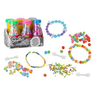 Bigiotteria giocattolo Gioco bigiotteria Globo 42742 SBELLETTI Perline plastica in barattolo (ord.min.1.00 unità)