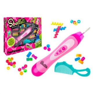 Set parrucchiera giocattolo Set parrucchiera Globo 41075 SBELLETTI Crea trecce Star con perline (ord.min.1.00 unità)
