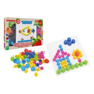 Set chiodini gioco Set chiodini Globo 41481 VITAMINA G Misti multicolore (ord.min.1.00 unità)
