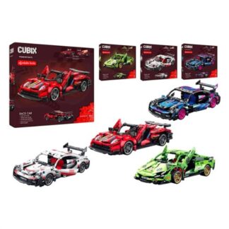 Costruzioni Costruzioni Globo 43228 CUBIX Auto racer con retrocarica scala 1:18 As (ord.min.1.00 unità)