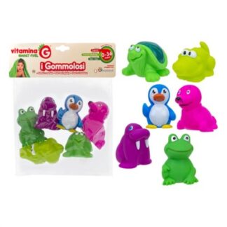 Set animali giocattolo Animali giocattolo Globo 05279 VITAMINA G Set animali marini Gommolosi (ord.min.1.00 unità)