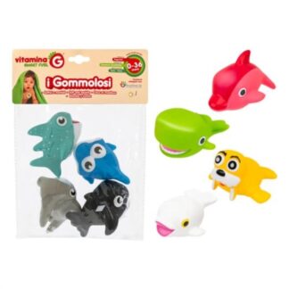 Set animali giocattolo Animali giocattolo Globo 05310 VITAMINA G Set animali marini Gommolosi (ord.min.1.00 unità)