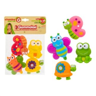 Set animali giocattolo Animali giocattolo Globo 05576 VITAMINA G Set animali Gommolosi Assort (ord.min.1.00 unità)