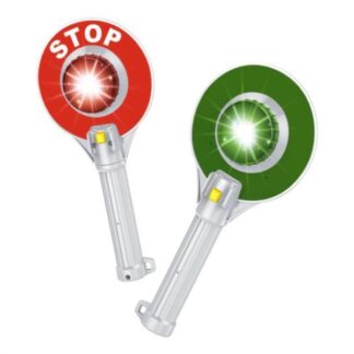 Segnaletica giocattolo Segnali gioco Globo 42768 HEROES Paletta della polizia gioco con luci (ord.min.1.00 unità)