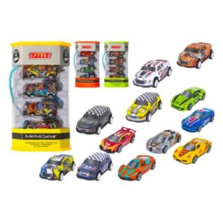 Set auto modelli Set auto modelli Globo 42860 SPIDKO con retrocarica Metal Gear Assorti (ord.min.1.00 unità)