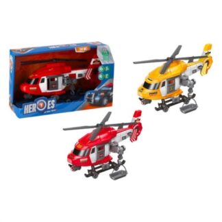 Elicottero giocattolo Elicottero giocattolo Globo 43028 HEROES con luci e suoni Assortito (ord.min.1.00 unità)