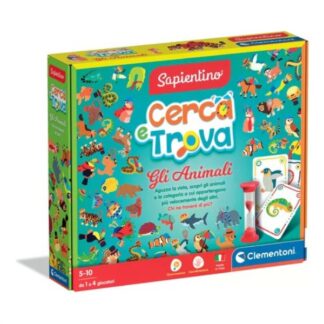 Educativo Gioco educativo Clementoni 16700 SAPIENTINO Cerca e trova gli animali (ord.min.1.00 unità)