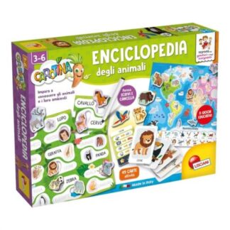 Educativo Gioco educativo Lisciani 113774 CAROTINA Enciclopedia degli animali (ord.min.1.00 unità)