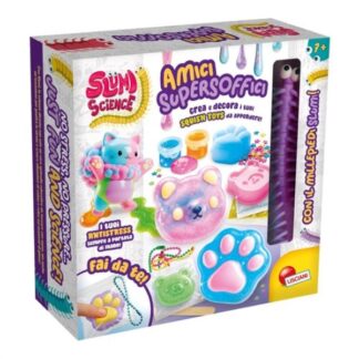 Slime Slime Lisciani 117963 SLUMI SCIENCE Amici supersoffici Squish (ord.min.1.00 unità)