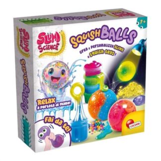 Slime Slime Lisciani 113972 SLUMI SCIENCE Squish Balls (ord.min.1.00 unità)