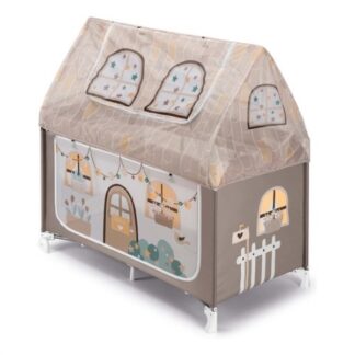 Lettino campeggio infanzia Lettino viaggio Cam L114 BE DAILY DOLCI SOGNI casetta pieghevole Beige (ord.min.1.00 unità)