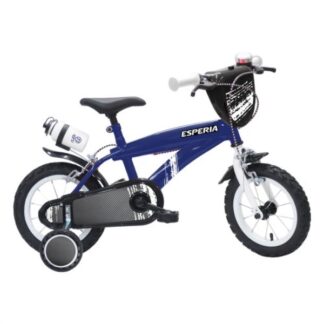 Bicicletta Esperia 23569E BIMBO FLASH con rotelle e accessori Blu Bicicletta (ord.min.1.00unità)