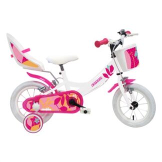 Bicicletta Bicicletta Esperia 25146E BIMBA STARLET con rotelle e accessori Bianco (ord.min.1.00 unità)
