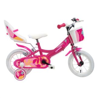 Bicicletta Esperia 25145E BIMBA STARLET con rotelle e accessori Fucsia Bicicletta (ord.min.1.00unità)