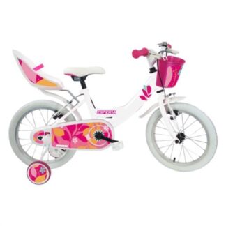 Bicicletta Bicicletta Esperia 25148E BIMBA STARLET con rotelle e accessori Bianco (ord.min.1.00 unità)