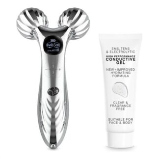 Massaggiatore facciale Massaggiatore facciale Rio the Beauty FARM Face & Body Roller Silver (ord.min.1.00 unità)