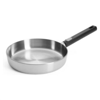 Padella Padella Woll WLL1524LCS LOGIC STEEL con manico removibile Cromo spazzo (ord.min.1.00 unità)