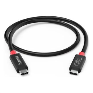 Cavo USB C Cavo USB C Hama 00200788 240W USB4 Black (ord.min.1.00 unità)