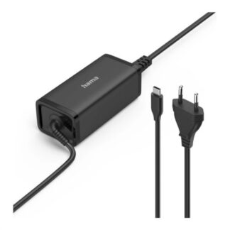 Alimentatore notebook Alimentatore Hama 00200024 100W GaN Power Delivery Black (ord.min.1.00 unità)