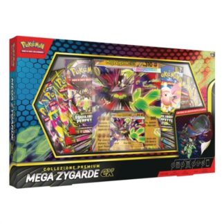 Carte gioco Gamevision PK10359 POKÉMON Collezione Premium Mega Zygarde Set carte da gioco (ord.min.1.00unità)