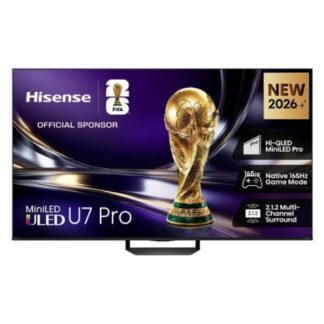 Televisore Tv Hisense 20018706 U7 SERIES 55U7S Pro Black (ord.min.1.00 unità)